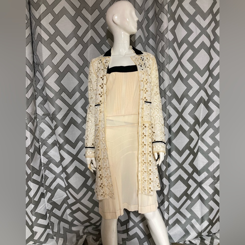 Vintage Miu Miu eyelet jacket XS